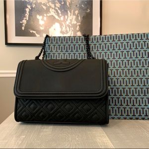 Tory Burch Fleming Matte Convertible Shoulder Bag